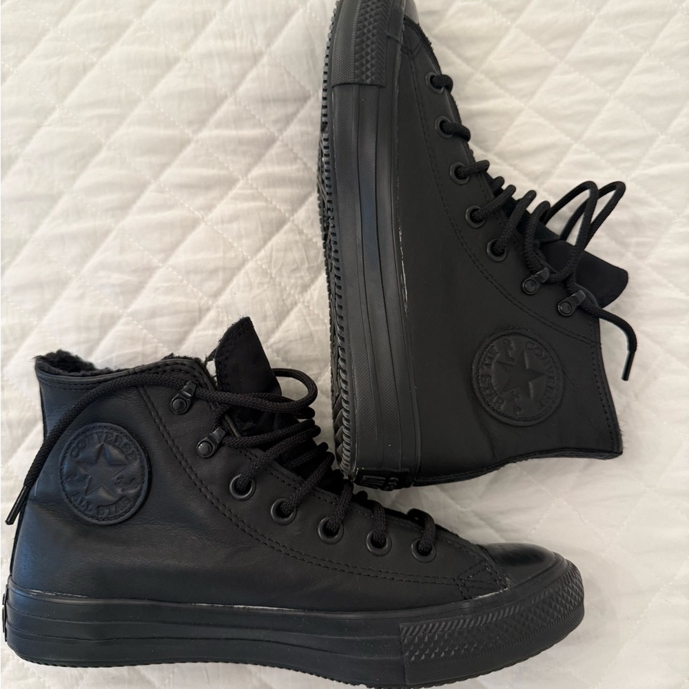 Converse Black High-Top Sneakers